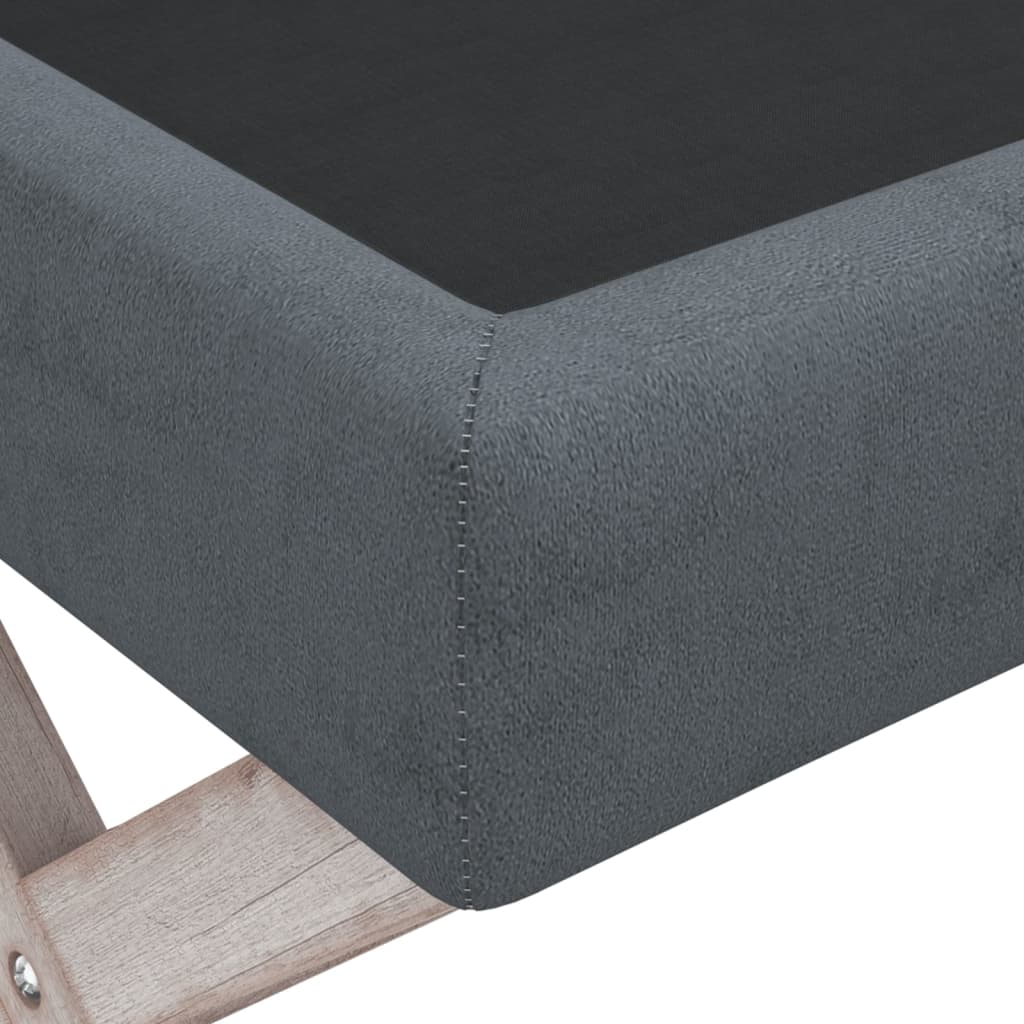 opbevaringsskammel 110x45x49 cm velour mørkegrå