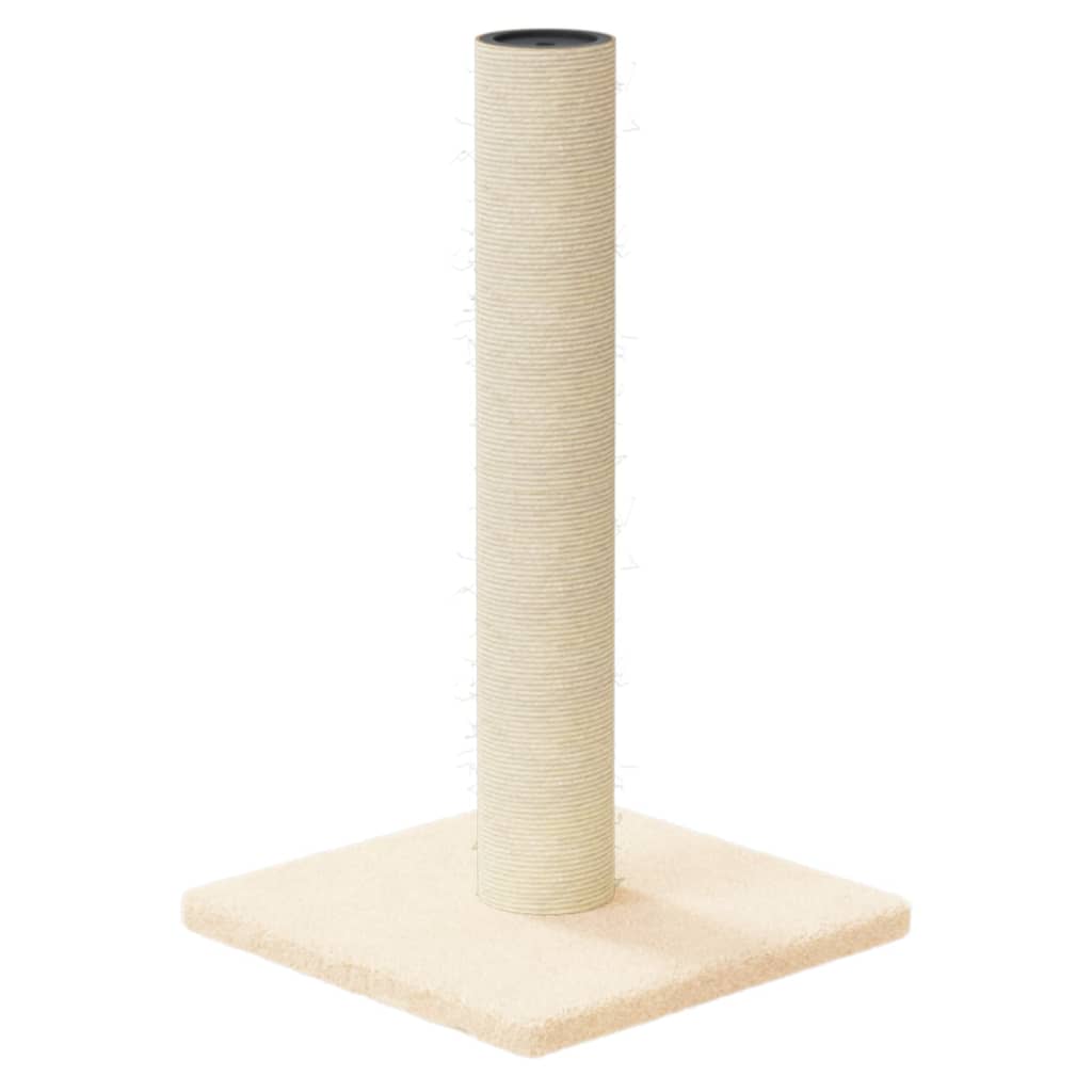 kradsetræ 22x22x45 cm cremefarvet