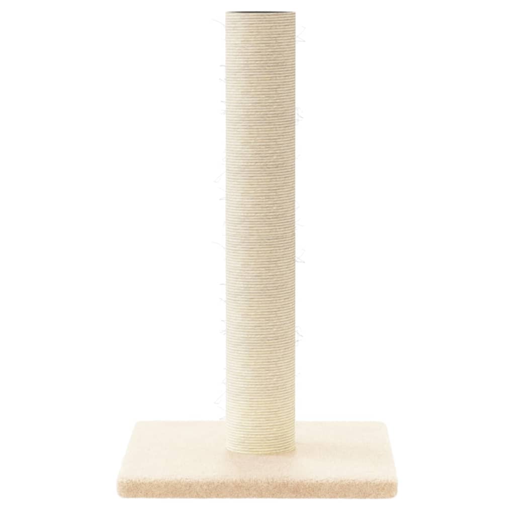 kradsetræ 22x22x45 cm cremefarvet