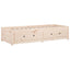 daybed uden madras 80x200 cm massivt fyrretræ