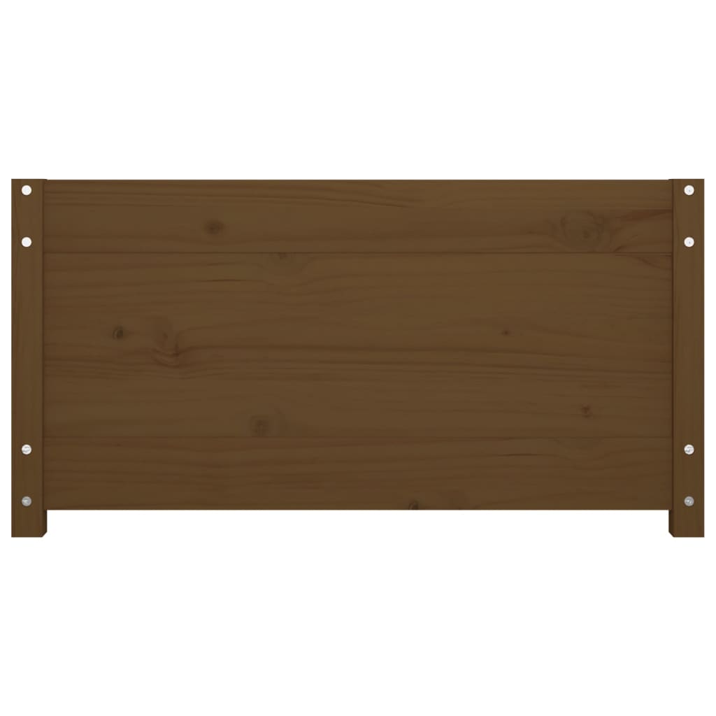 daybed 80x200 cm massivt fyrretræ gyldenbrun