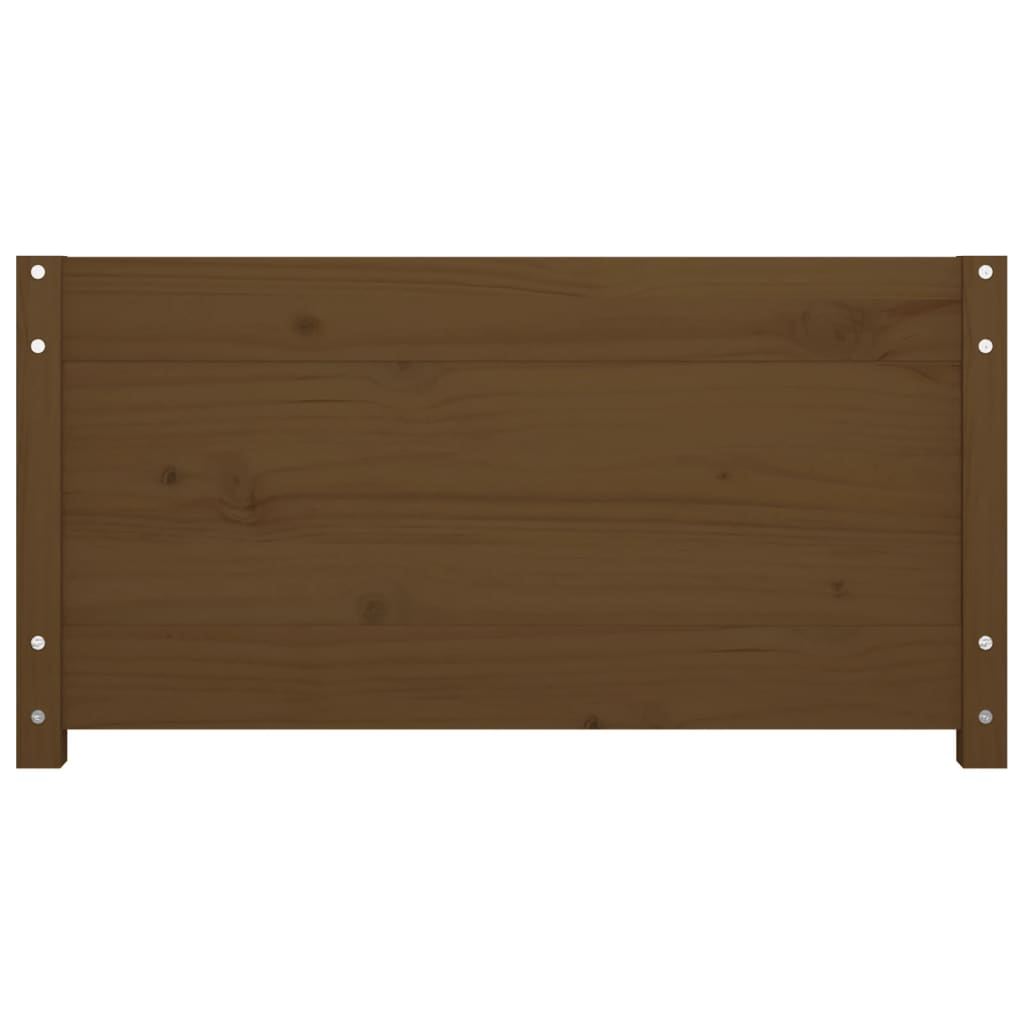 daybed 90x200 cm massivt fyrretræ gyldenbrun