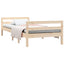 sengeramme uden madras 90x190 cm massivt fyrretræ