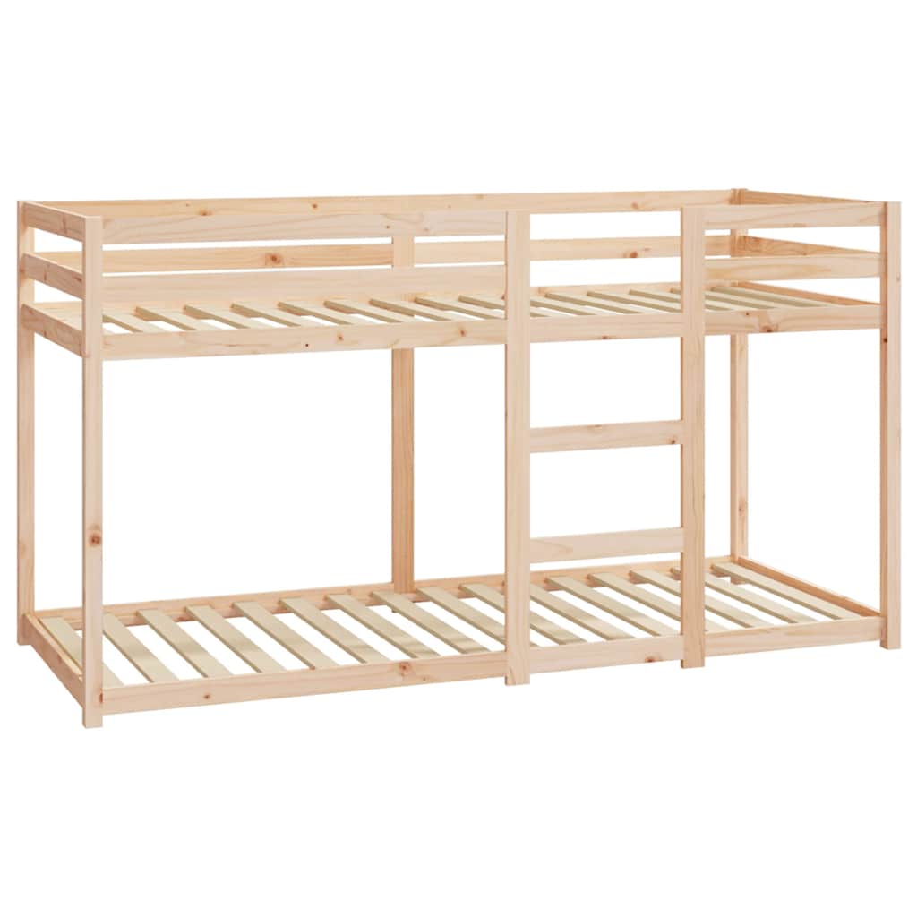 køjeseng 80x200 cm massivt fyrretræ