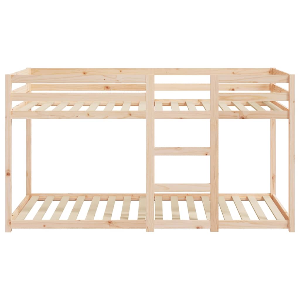 køjeseng 80x200 cm massivt fyrretræ