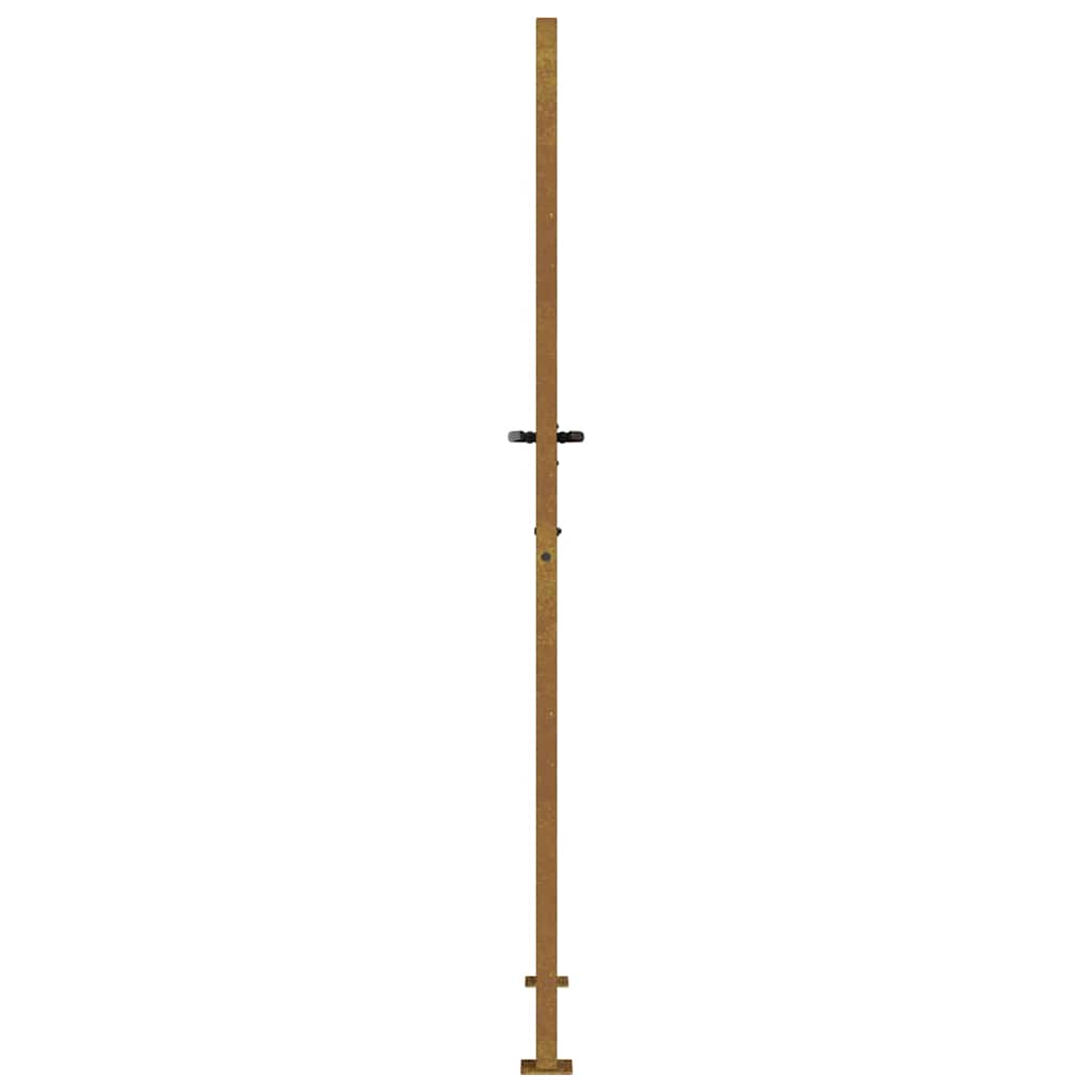 havelåge 100x175 cm cortenstål trædesign