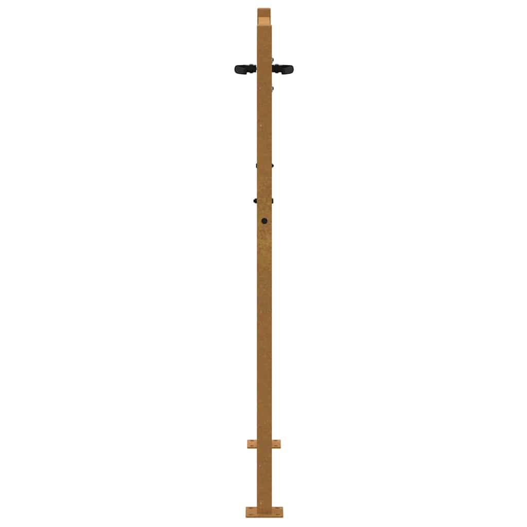 havelåge 100x125 cm cortenstål