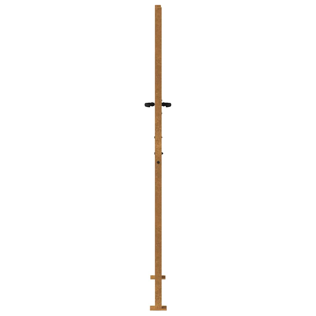 havelåge 100x200 cm cortenstål
