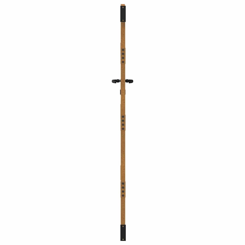 havelåge 85x175 cm cortenstål trædesign