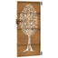 havelåge 85x175 cm cortenstål trædesign
