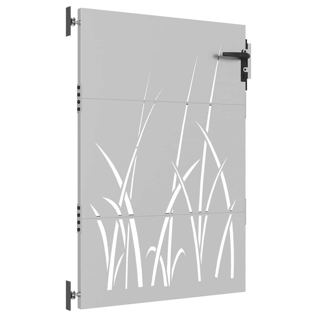 havelåge 85x150 cm cortenstål græsdesign