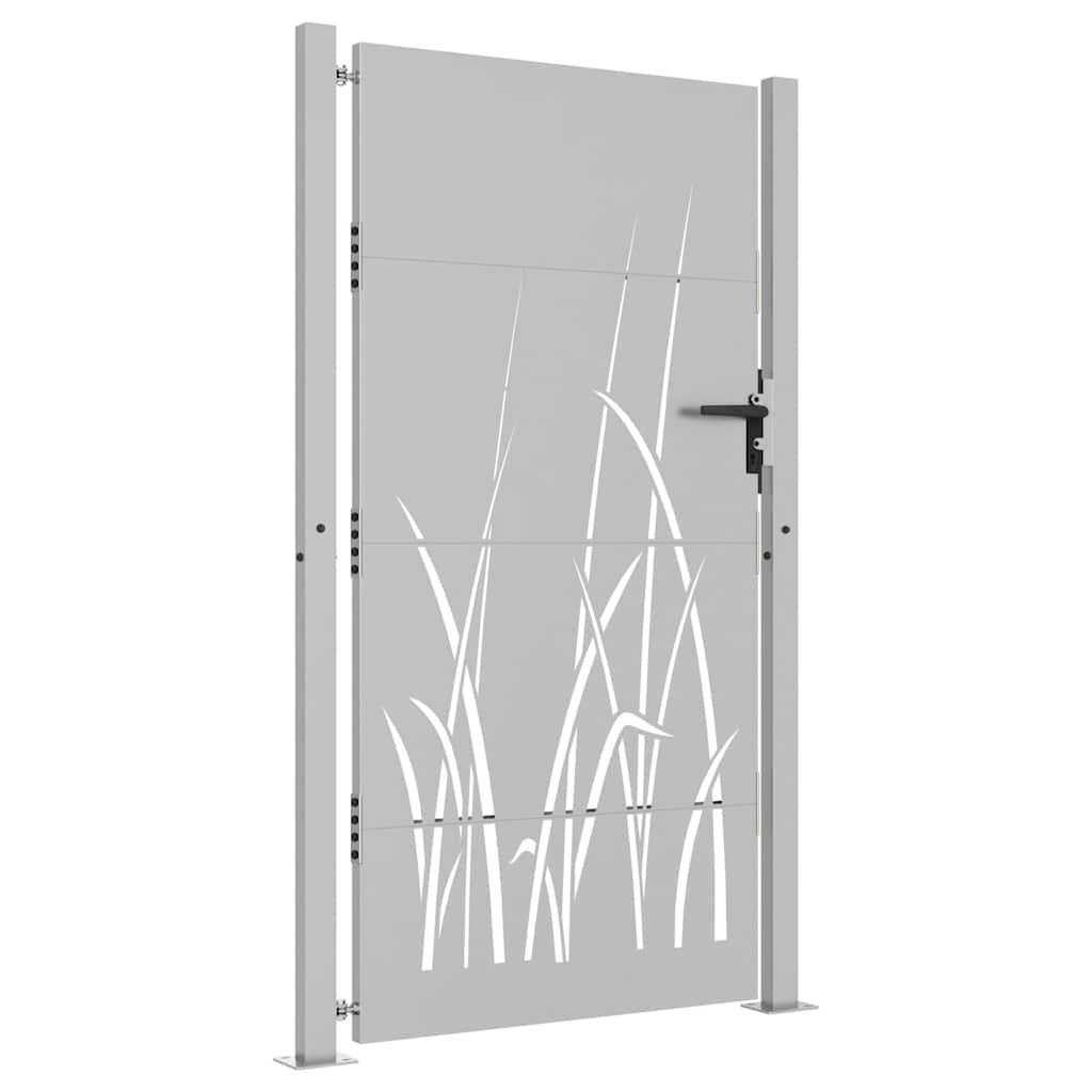 havelåge 100x175 cm cortenstål græsdesign