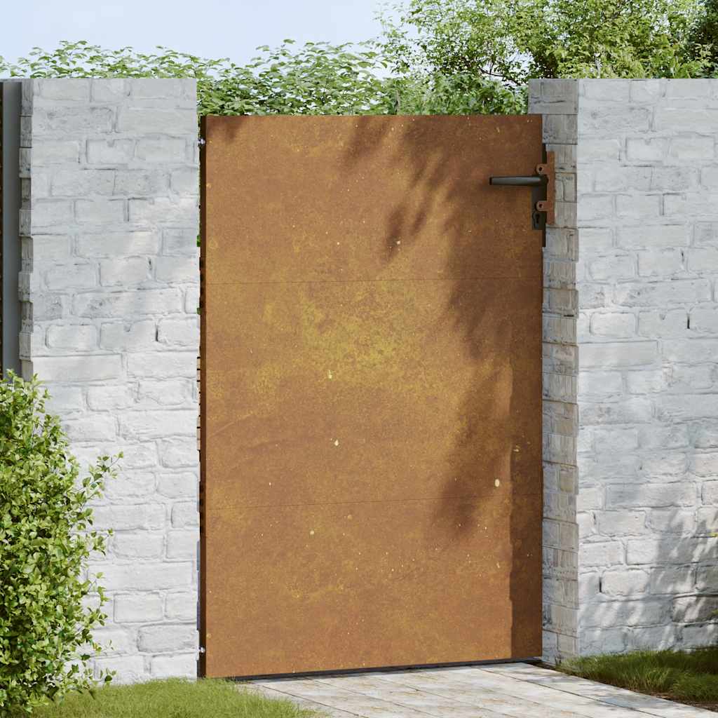 havelåge 85x125 cm cortenstål
