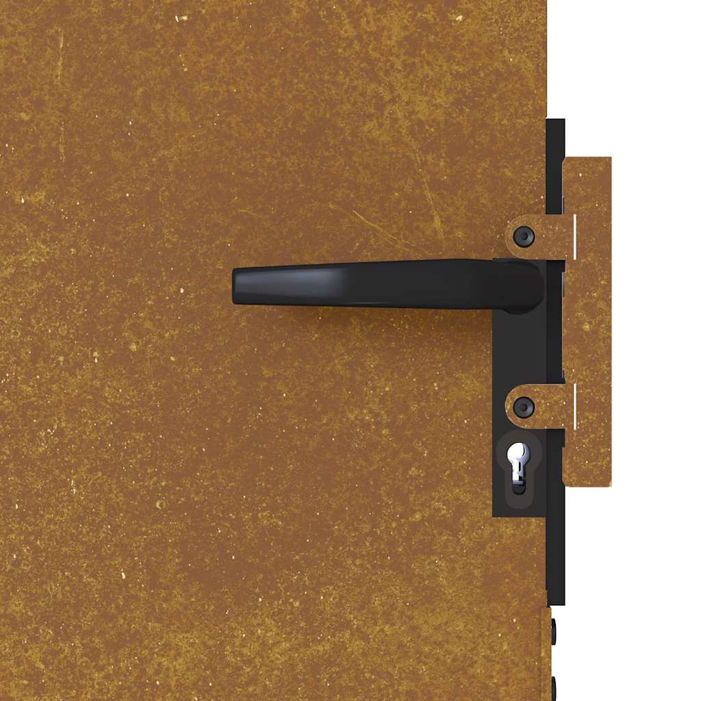 havelåge 85x125 cm cortenstål