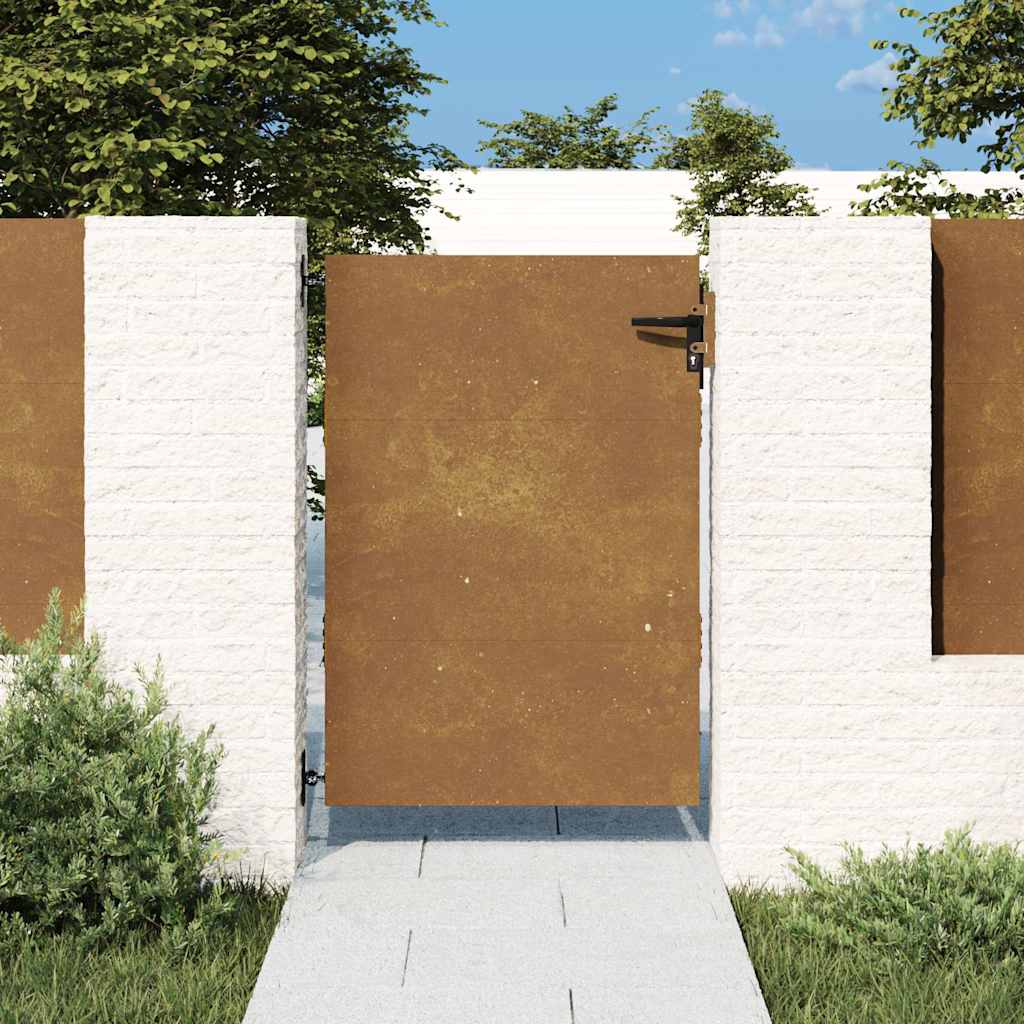 havelåge 85x125 cm cortenstål
