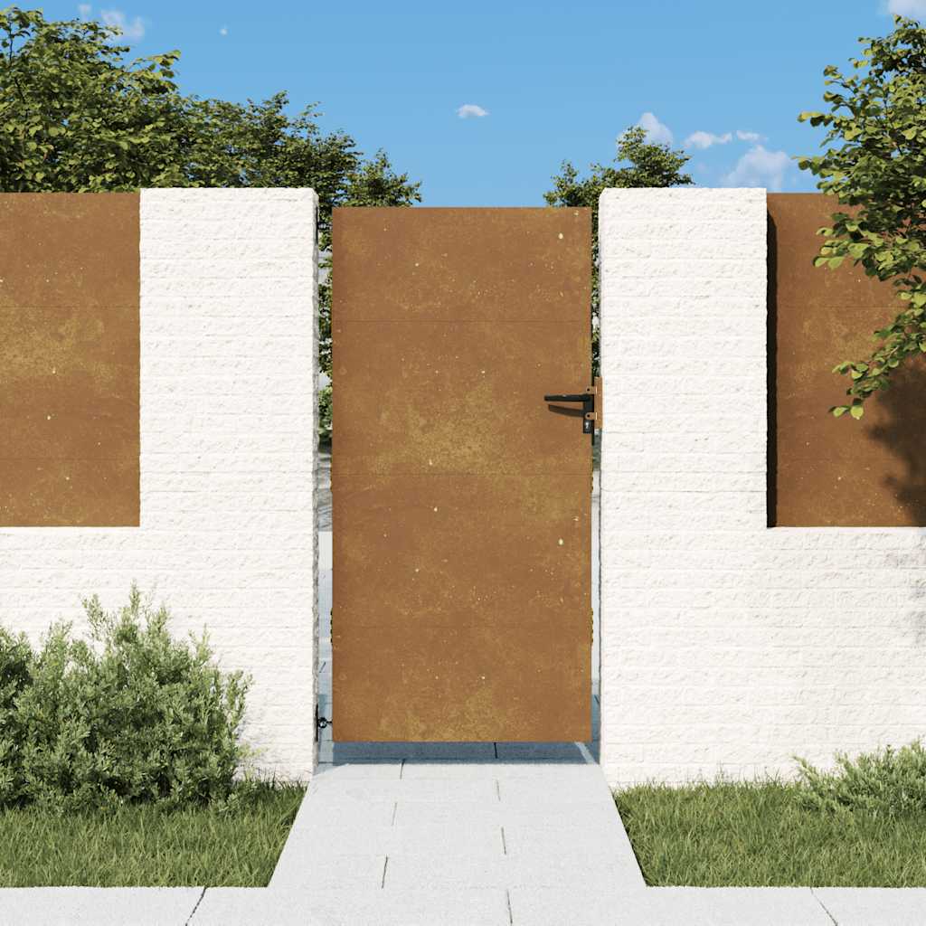 havelåge 85x200 cm cortenstål