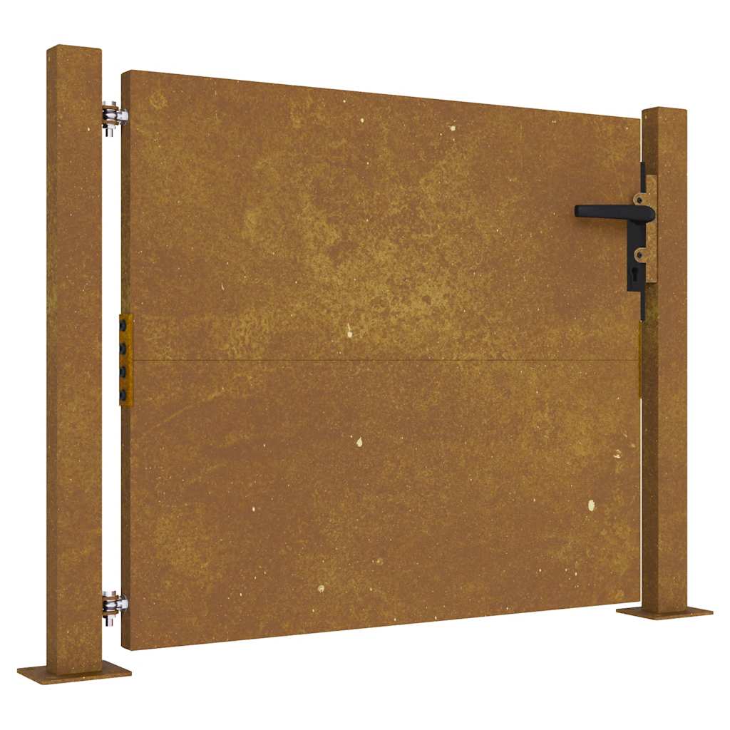 havelåge 100x75 cm cortenstål