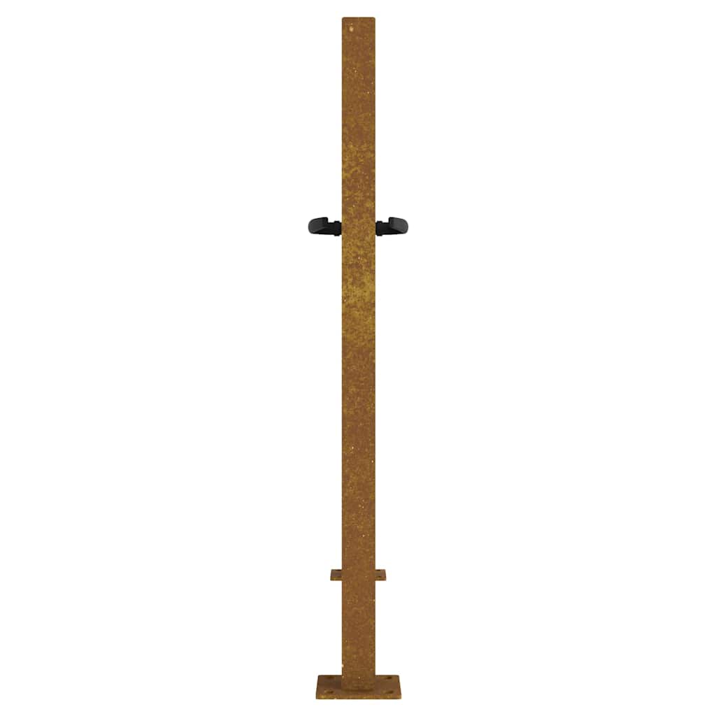 havelåge 100x75 cm cortenstål