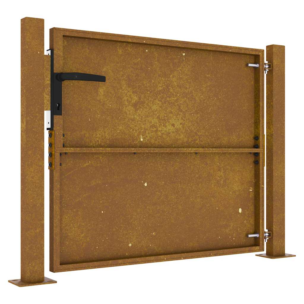 havelåge 100x75 cm cortenstål