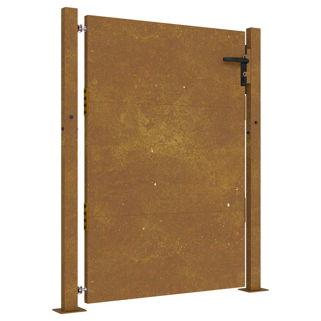 havelåge 100x125 cm cortenstål