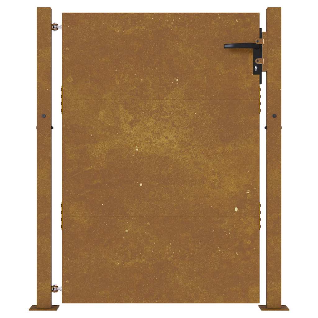 havelåge 100x125 cm cortenstål