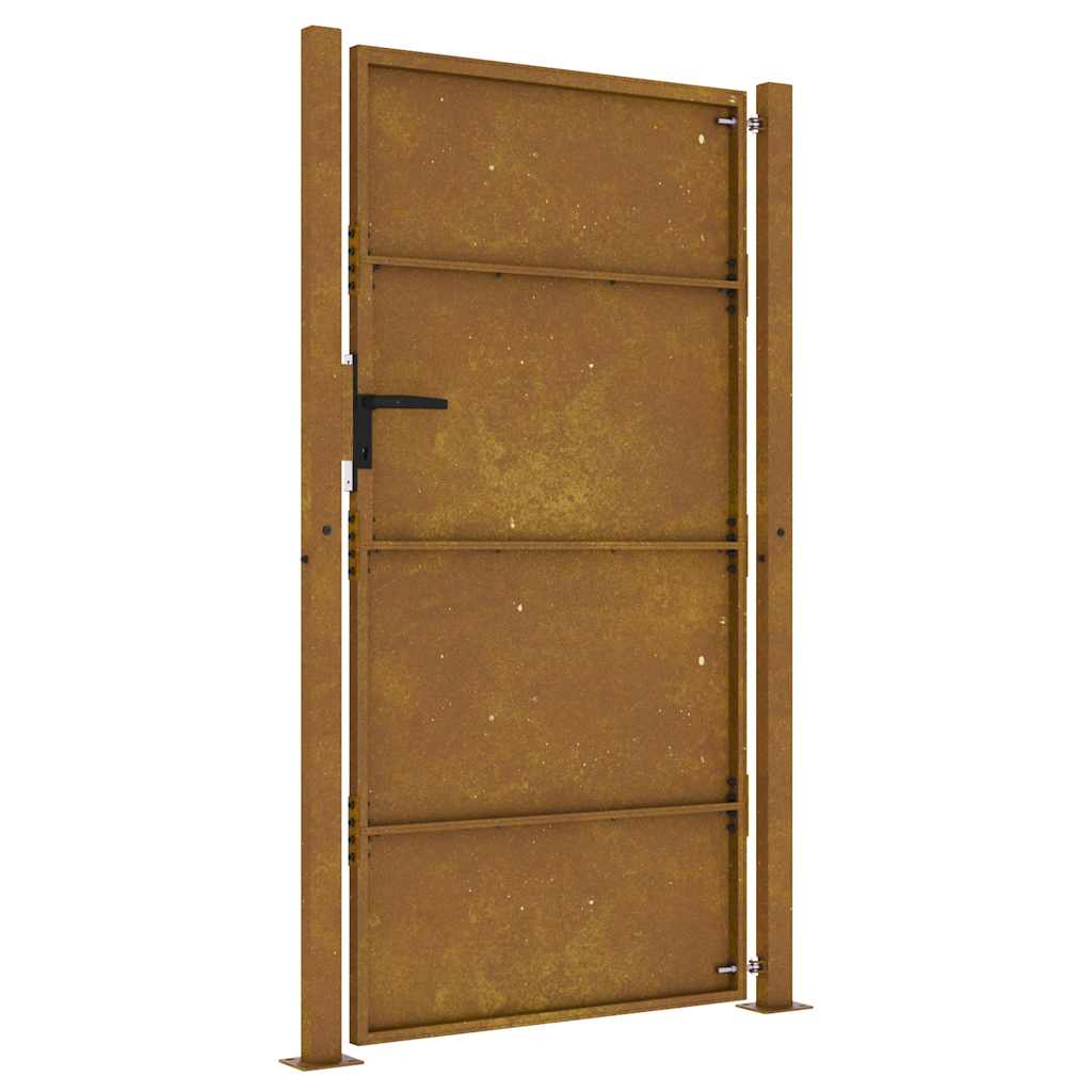 havelåge 100x175 cm cortenstål