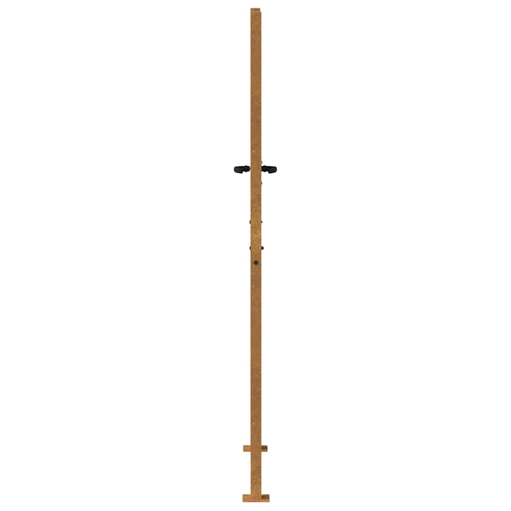 havelåge 100x200 cm cortenstål