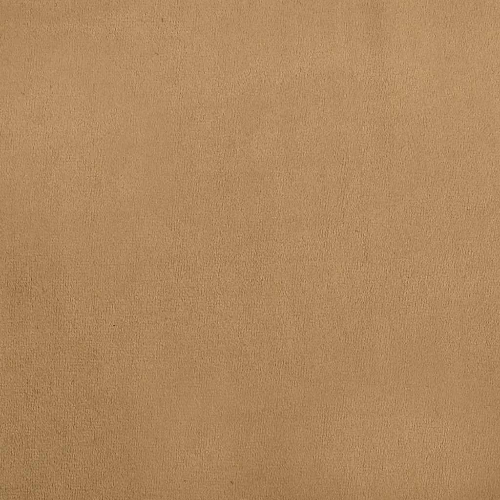 hundeseng 66x40x45 cm velour brun