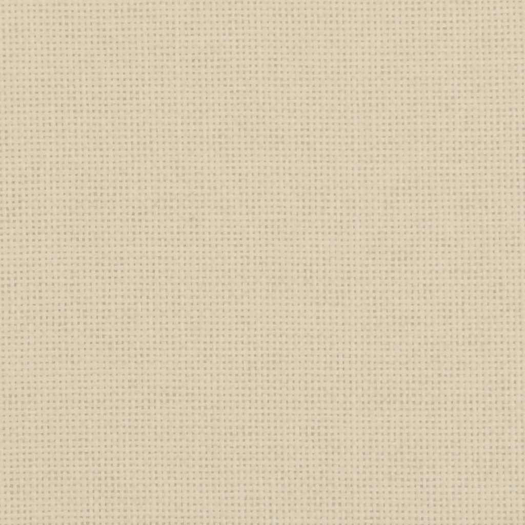 hundeseng 70x45x30 cm stof cremefarvet