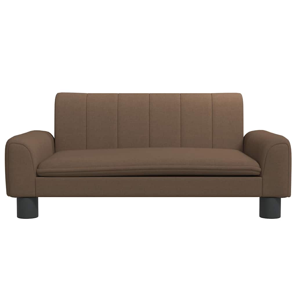 hundeseng 70x45x30 cm stof brun