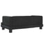 hundeseng 80x45x30 cm velour sort