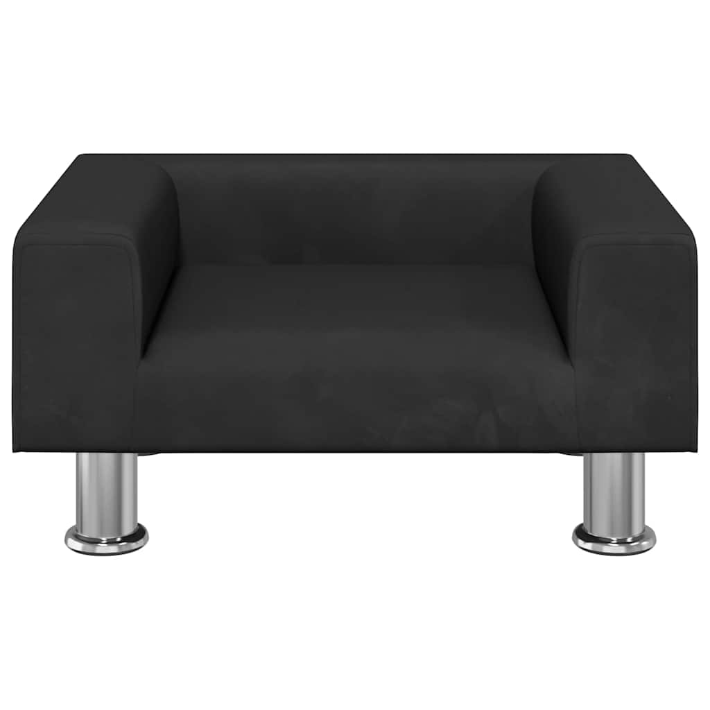 hundeseng 50x40x26,5 cm velour sort