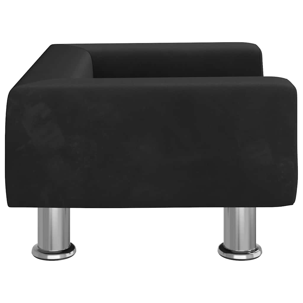 hundeseng 50x40x26,5 cm velour sort