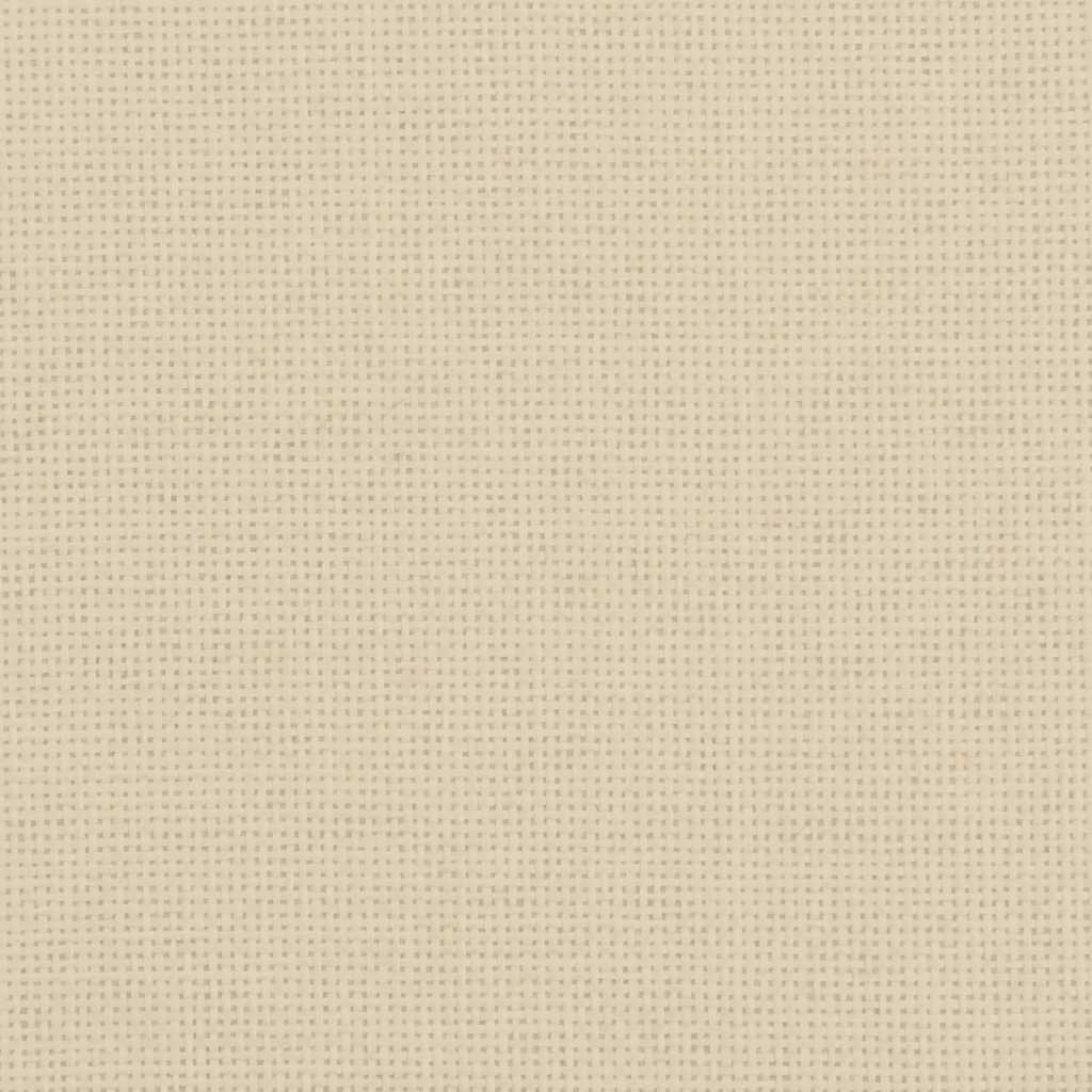 hundeseng 70x40x24 cm stof cremefarvet