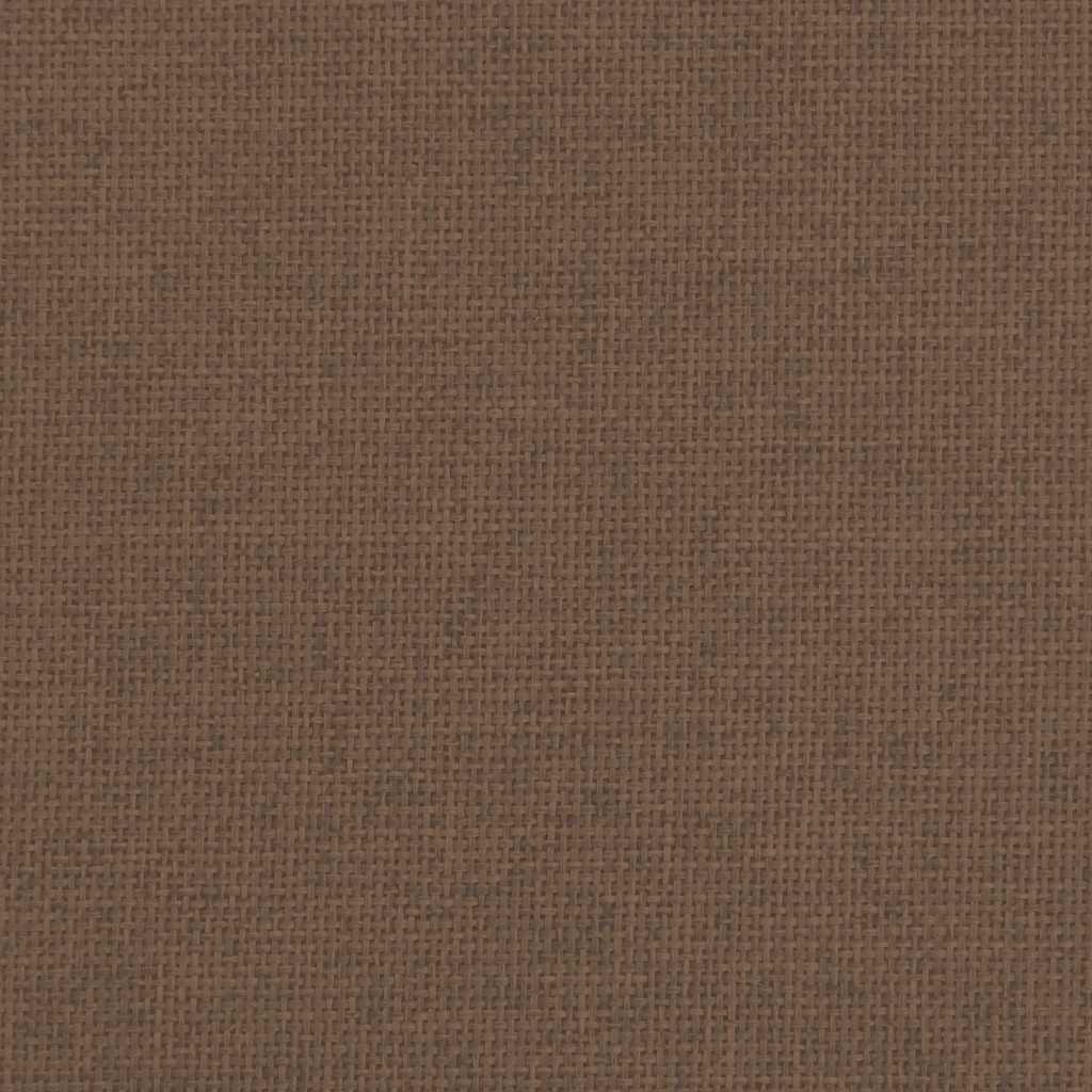 hundeseng 70x40x24 cm stof brun
