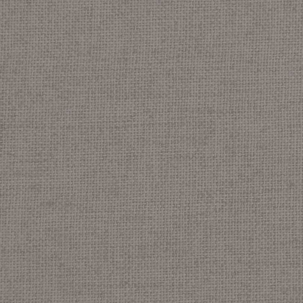 hundeseng 70x40x24 cm stof gråbrun