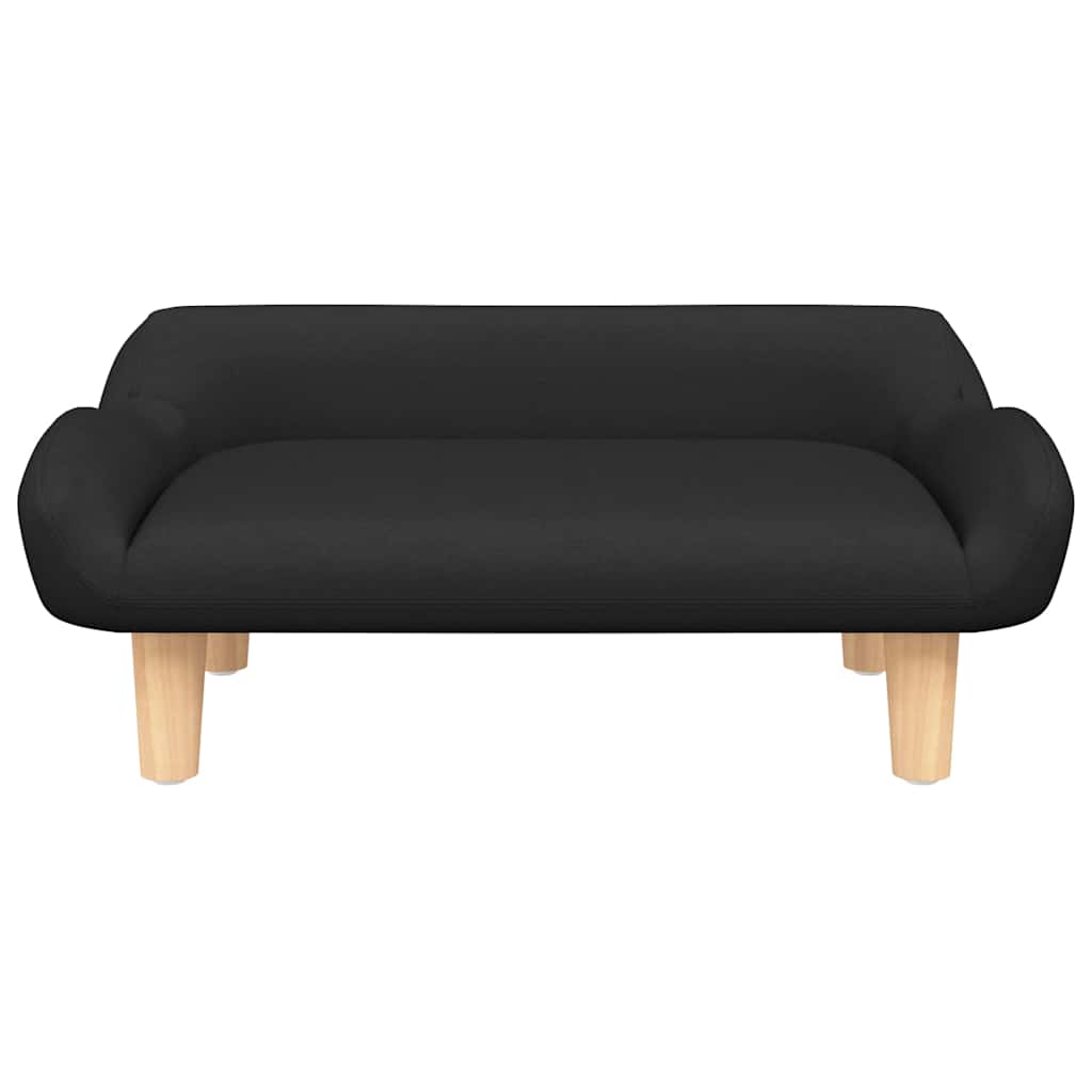 hundeseng 70x40x24 cm stof sort