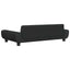 hundeseng 100x54x33 cm velour sort