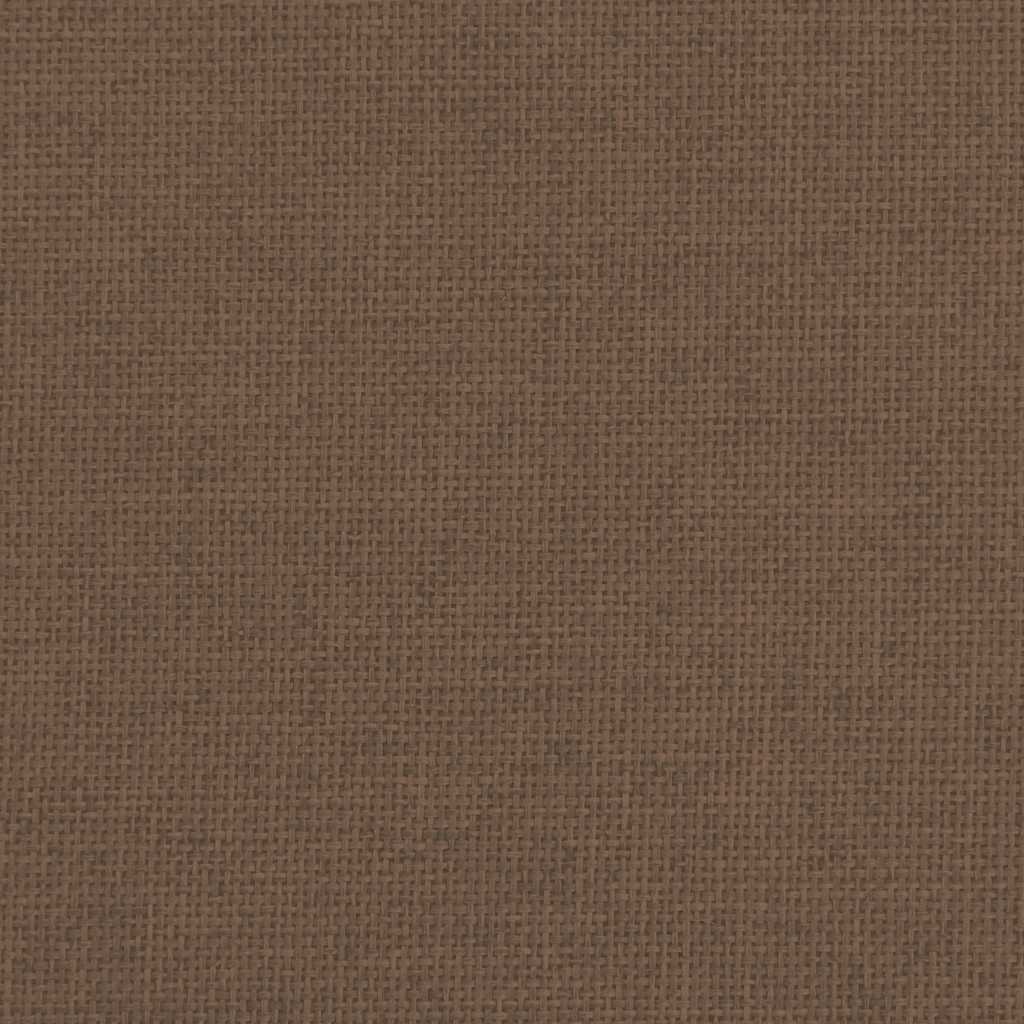hundeseng 70x45x28 cm stof brun