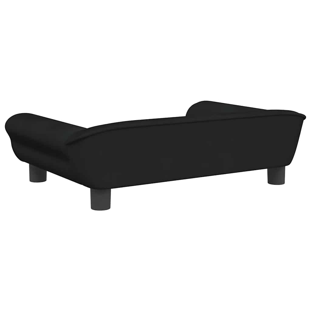 hundeseng 70x48x22 cm velour sort