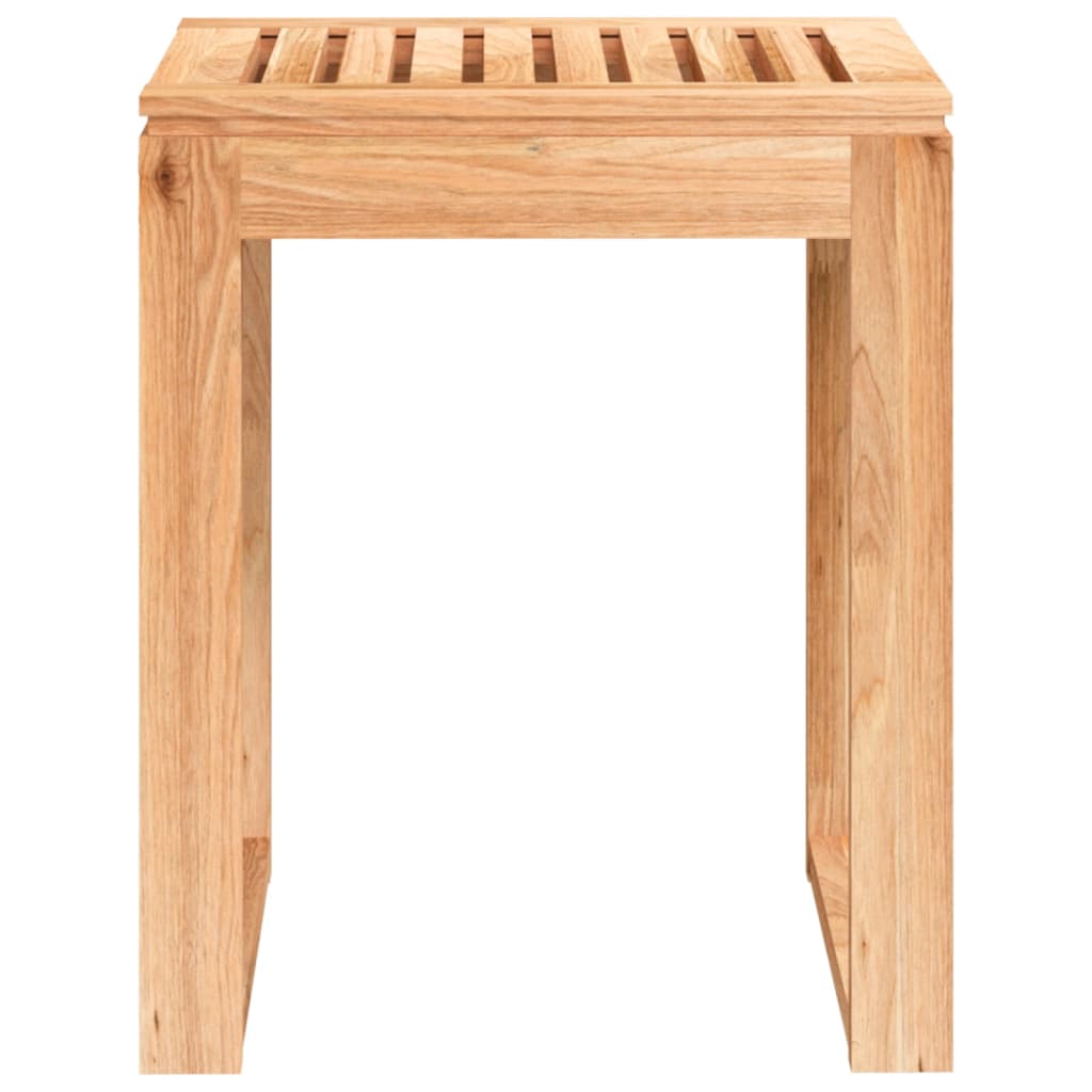 badeværelsestaburet 40x30x46 cm massivt træ valnød