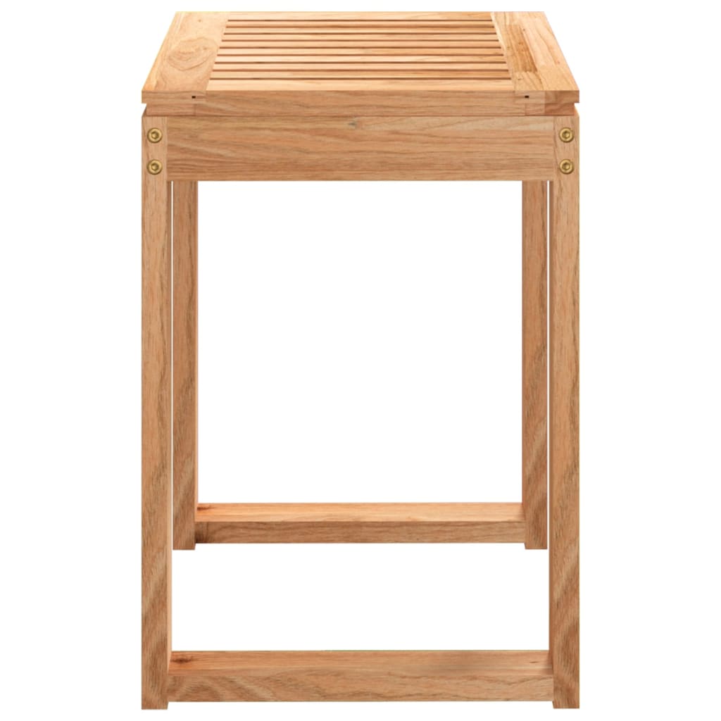 badeværelsestaburet 40x30x46 cm massivt træ valnød