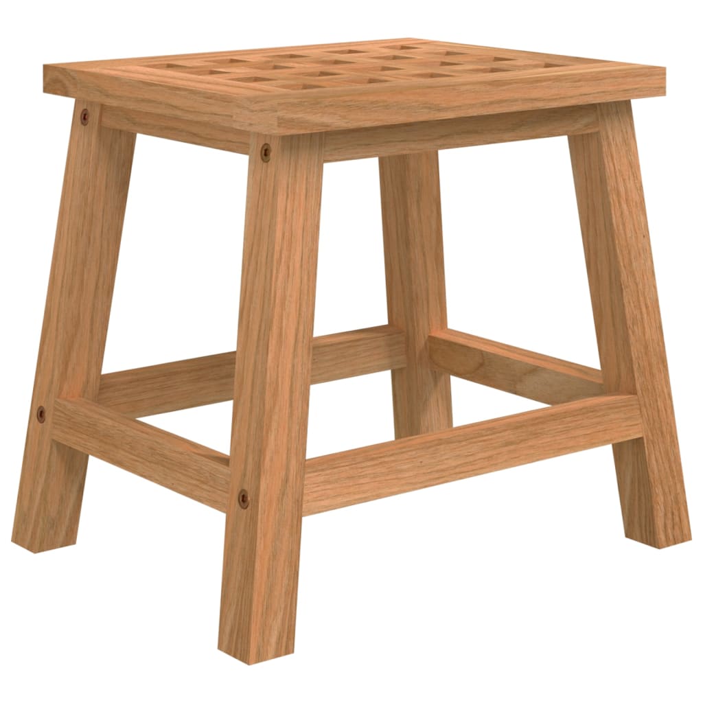 skammel 29x22,5x25,5 cm massivt valnøddetræ