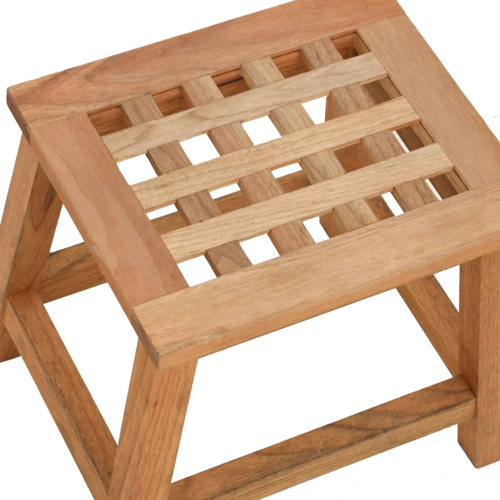 skammel 29x22,5x25,5 cm massivt valnøddetræ