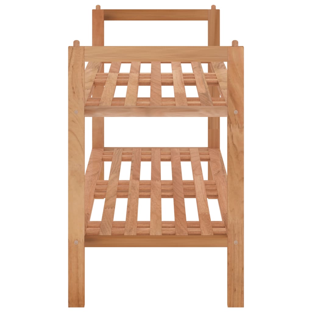 skoreol 69x27x41 cm massivt træ valnød