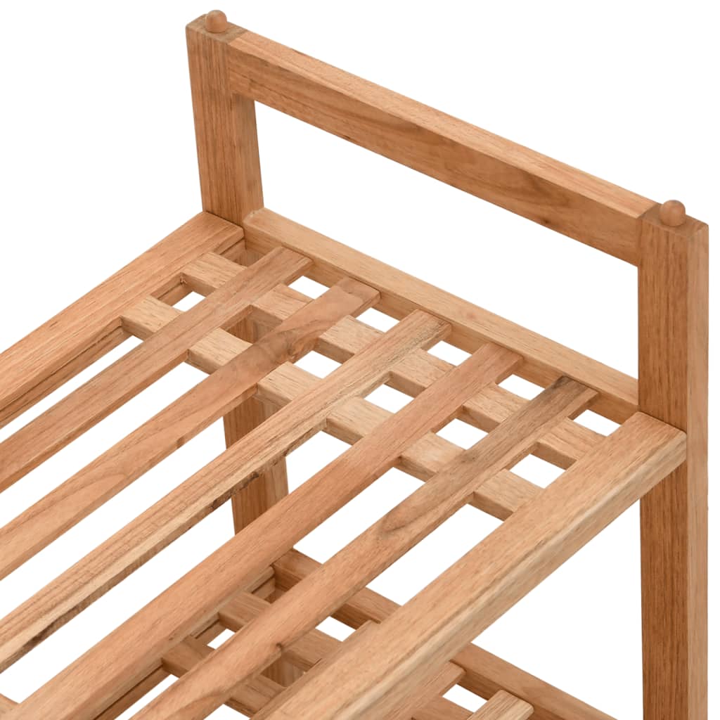 skoreol 69x27x41 cm massivt træ valnød