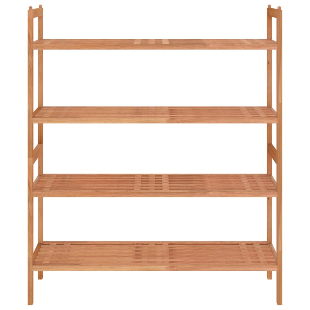 skoreoler 2 stk. 69x27x41 cm massivt træ valnød