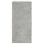 skænk 80x33x70 cm konstrueret træ betongrå