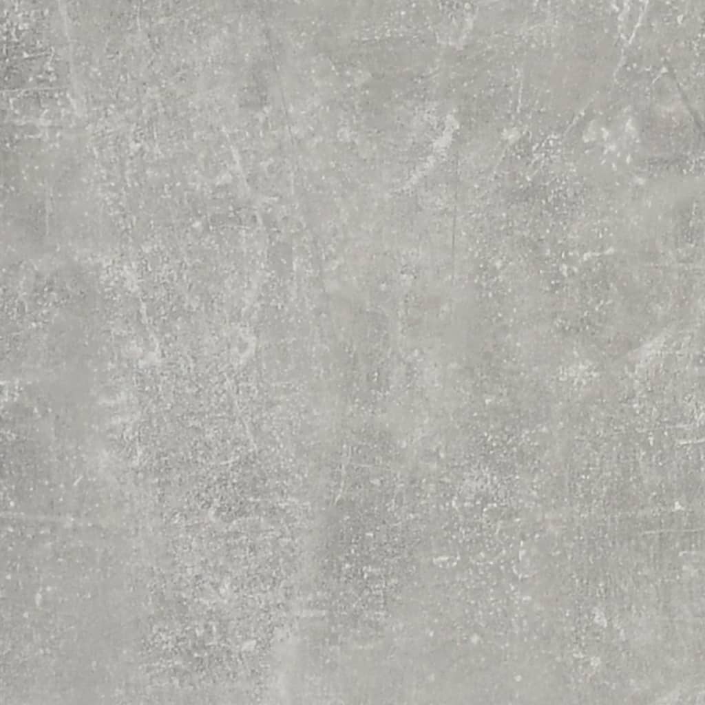 skænk 80x33x70 cm konstrueret træ betongrå