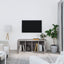 tv-bord 100x35x40 cm konstrueret træ grå sonoma-eg